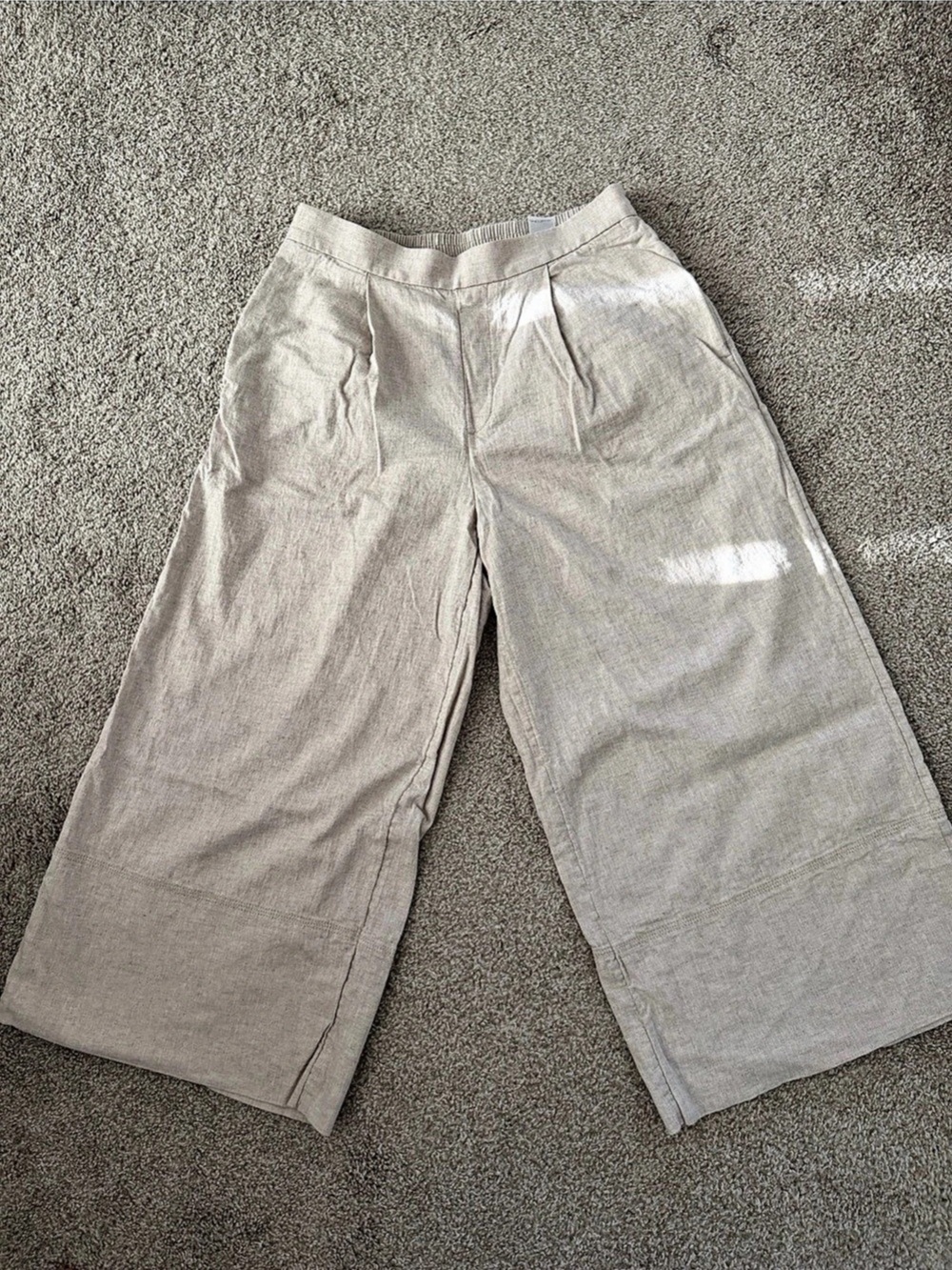 Rhythm Beige Jogger Pants Size Medium